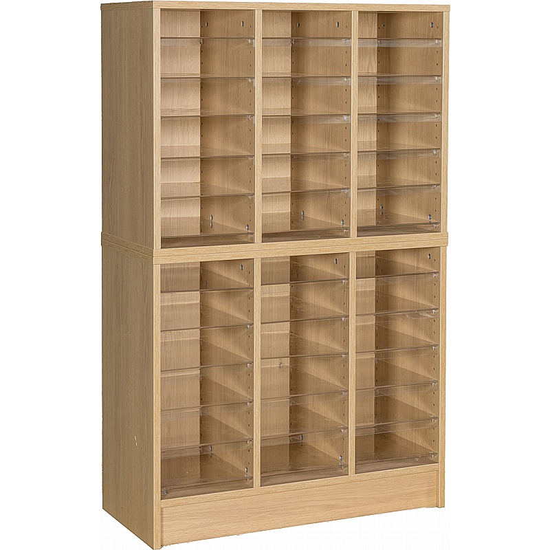 EduStore Wide Freestanding Pigeonhole Unit - School Furniture