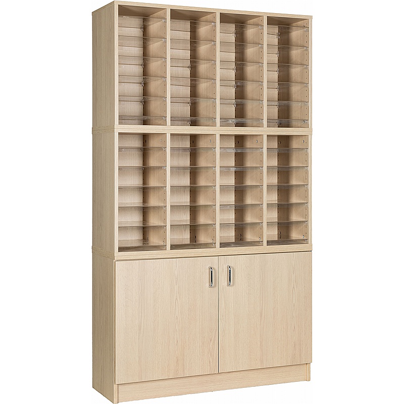 EduStore 48 Pigeonhole Wide Combination Cupboards - School Furniture