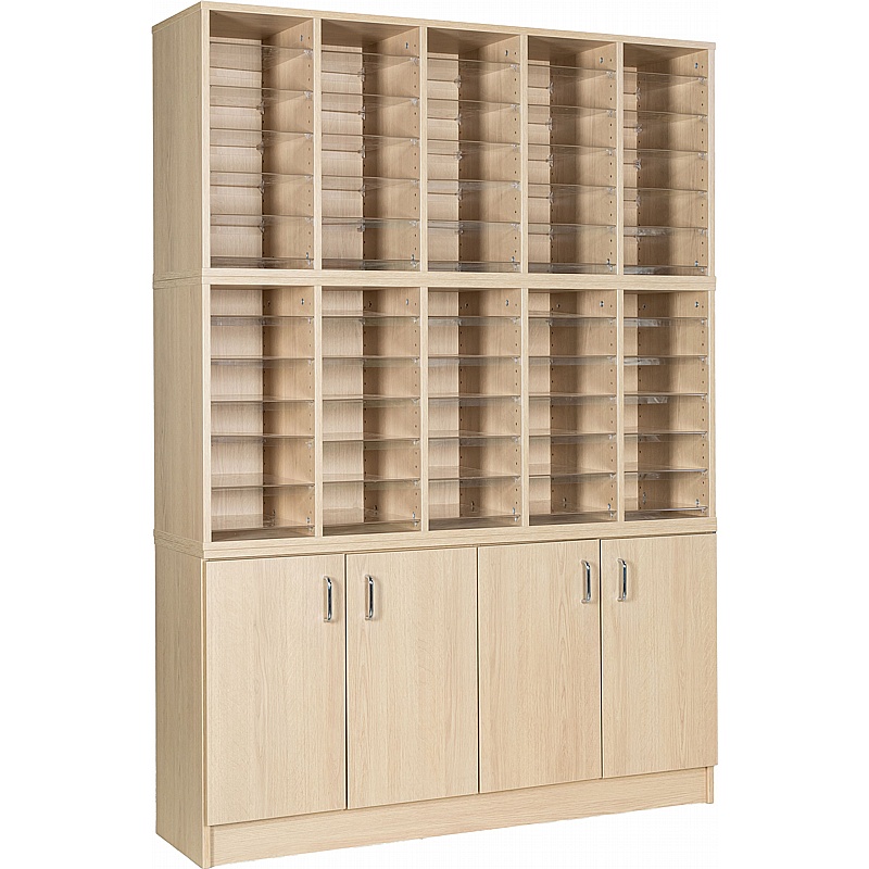 EduStore 60 Pigeonhole Large Volume Combination Cupboards - School Furniture