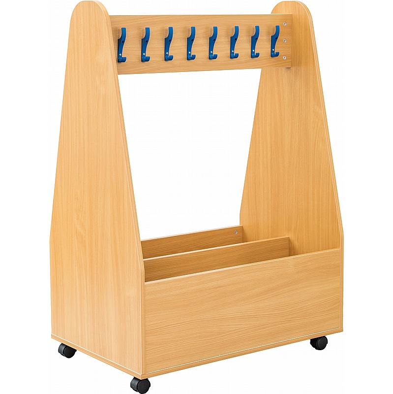 Veste Cloakroom Double Sided Coat Station - School Furniture