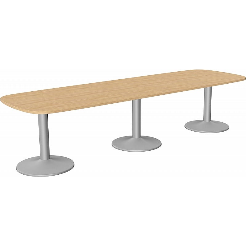 Kito Curve Rectangular Meeting and Boardroom Tables - Meeting Room