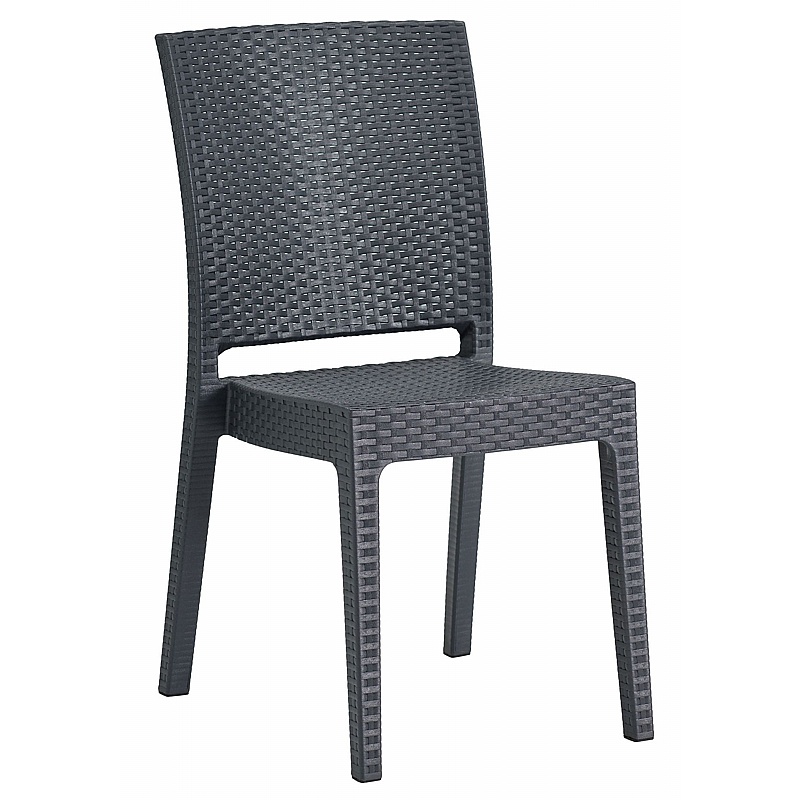 Canterbury Rattan Polypropylene Bistro Chairs - Breakout & Canteen