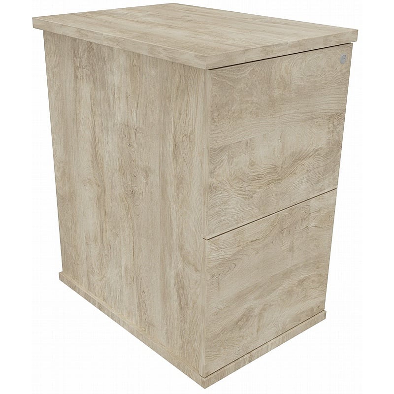 Unified Flush Desk High Pedestals - Office Storage