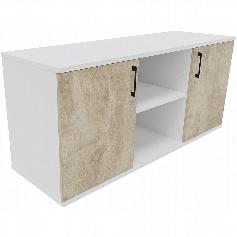 Unified Duo 2 Door Credenza Storage Unit - Office Storage