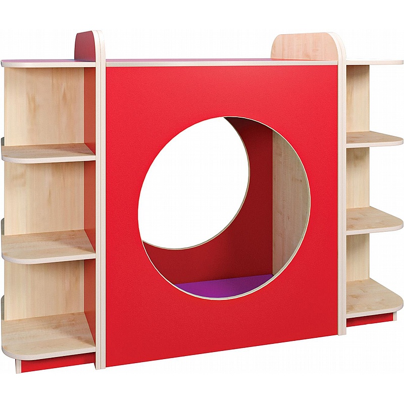 KubbyClass Library Hideaway Play Nook and Storage Bundle - School Furniture