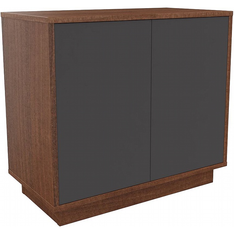 Boss Design Contract 2 Door Tall Credenza with Plinth Base - Office Storage