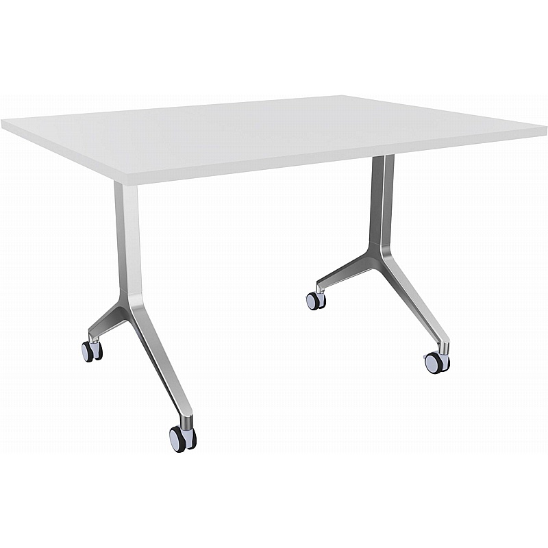 Boss Design Deploy Rectangular Conference and Training Flip Top Tables - Meeting Room