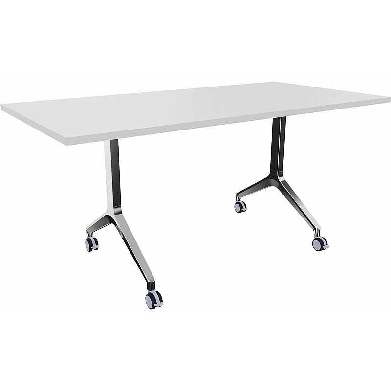 Boss Design Deploy Rectangular Meeting and Breakout Flip Top Tables - Meeting Room