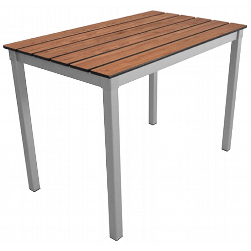 Gopak EnviroSlat Compact Rectangular Outdoor Picnic and Dining Tables - Breakout & Canteen