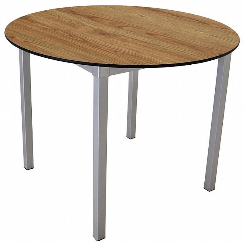 Gopak EnviroSolid Compact Round Outdoor Picnic and Dining Tables - Breakout & Canteen