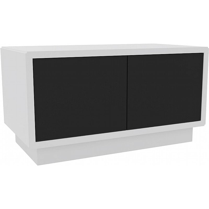 Boss Design Low Fenix Credenza with Plinth Base - Office Storage