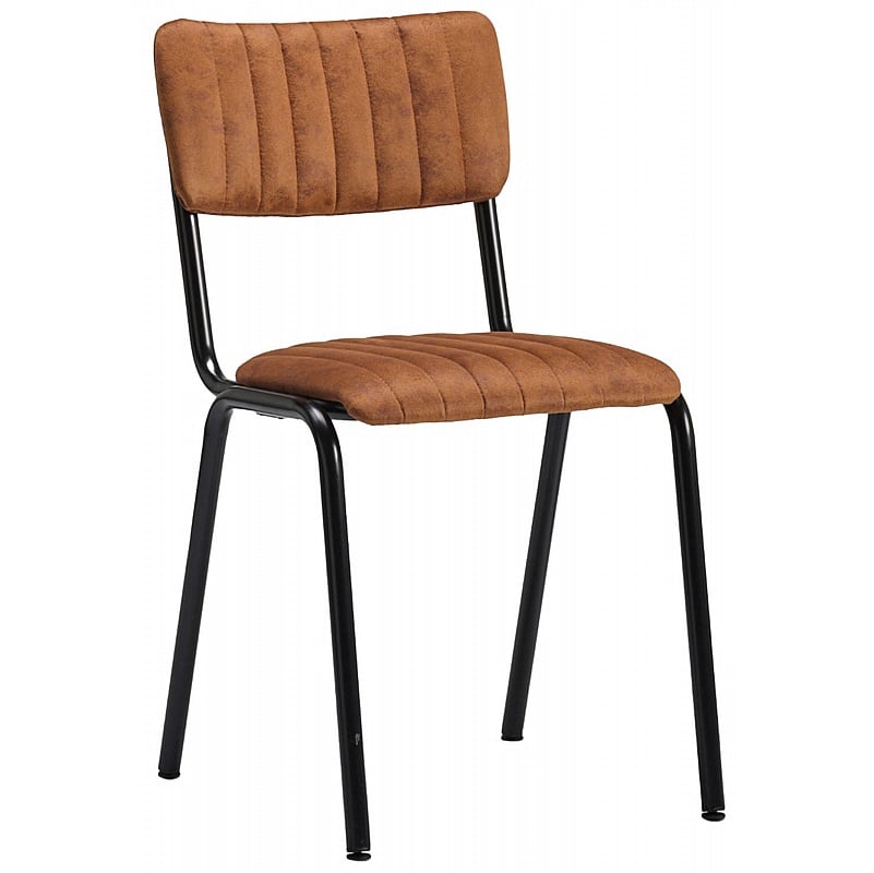 Bourbon Faux Suede Breakout and Canteen Chairs - Breakout & Canteen