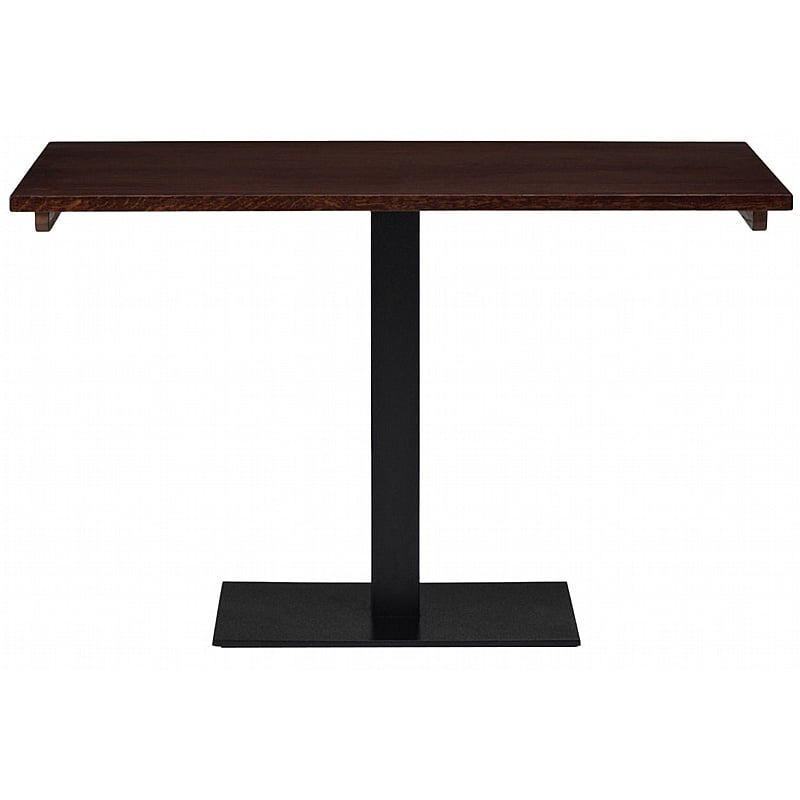 Forza Rectangular Solid Wood Single Upright Breakout and Cafe Tables - Breakout & Canteen