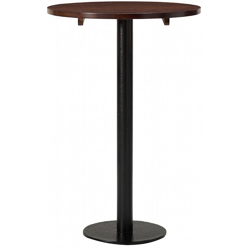 Forza Round Solid Wood Poseur Breakout and Cafe Tables - Breakout & Canteen