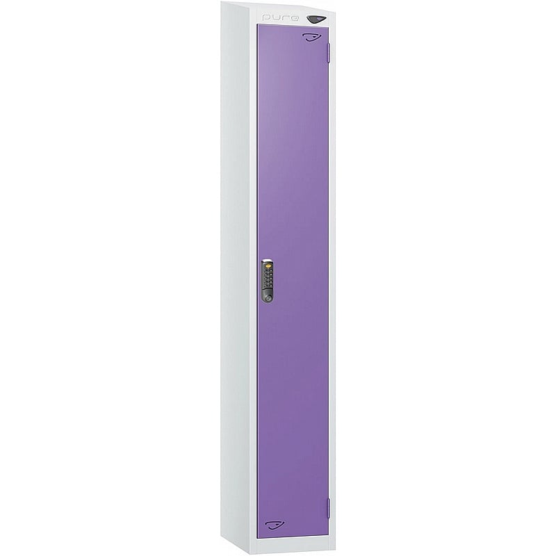 Pure Antibacterial Sloping Top Lockers with Digital Combination Lock - Office Storage