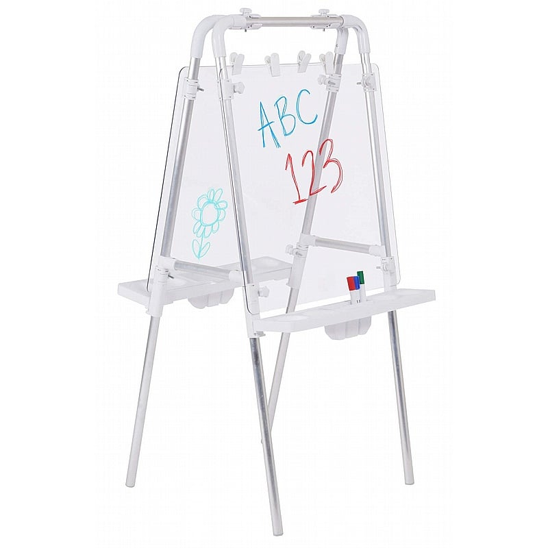 Eazy Outdoor Clear Acrylic 2 Sided Easels - School Furniture