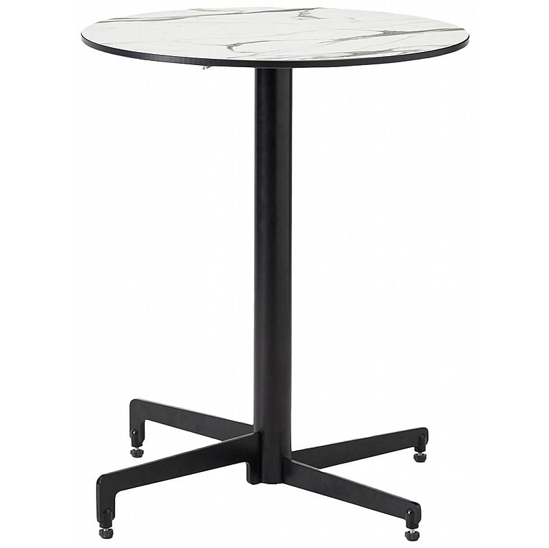 Madrid Ultratop Laminate Round Flip Top Breakout and Cafe Tables - Breakout & Canteen