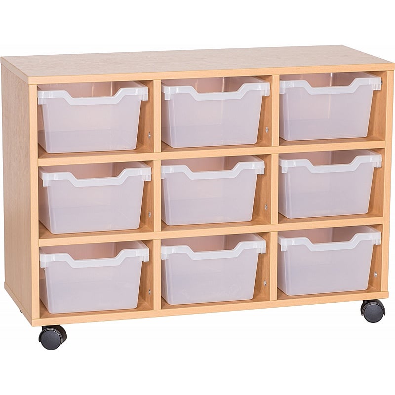 Cubby Triple Column 9 Deep Tray Storage - School Furniture