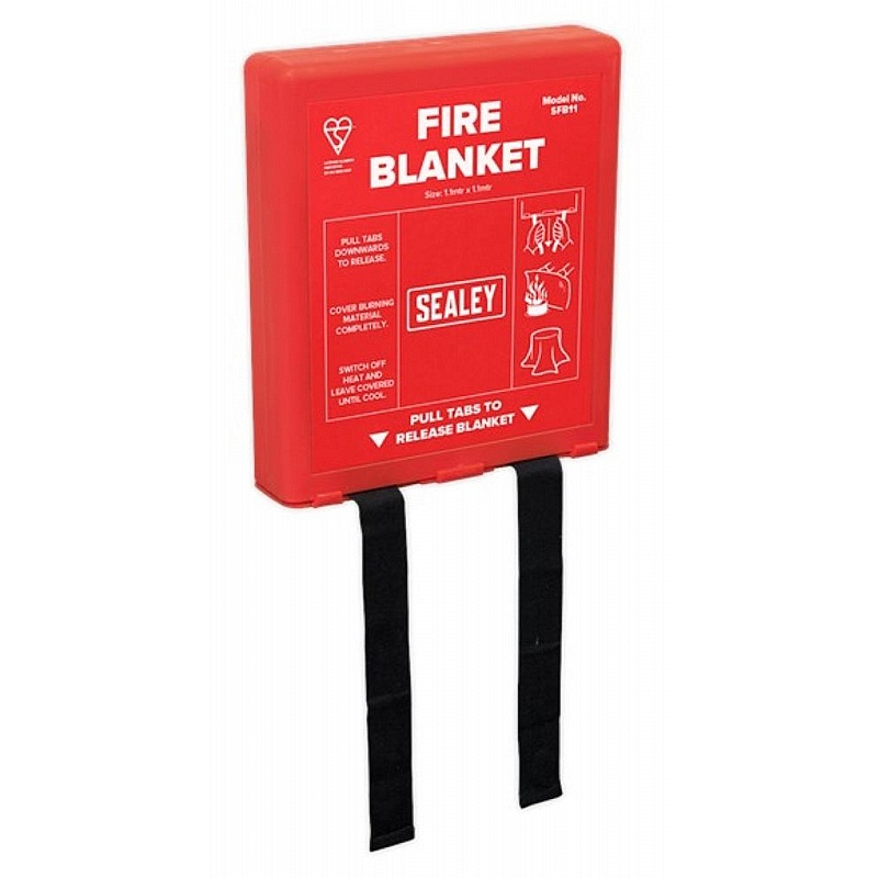 Wall Mounted Fire Blanket - Office Accessories