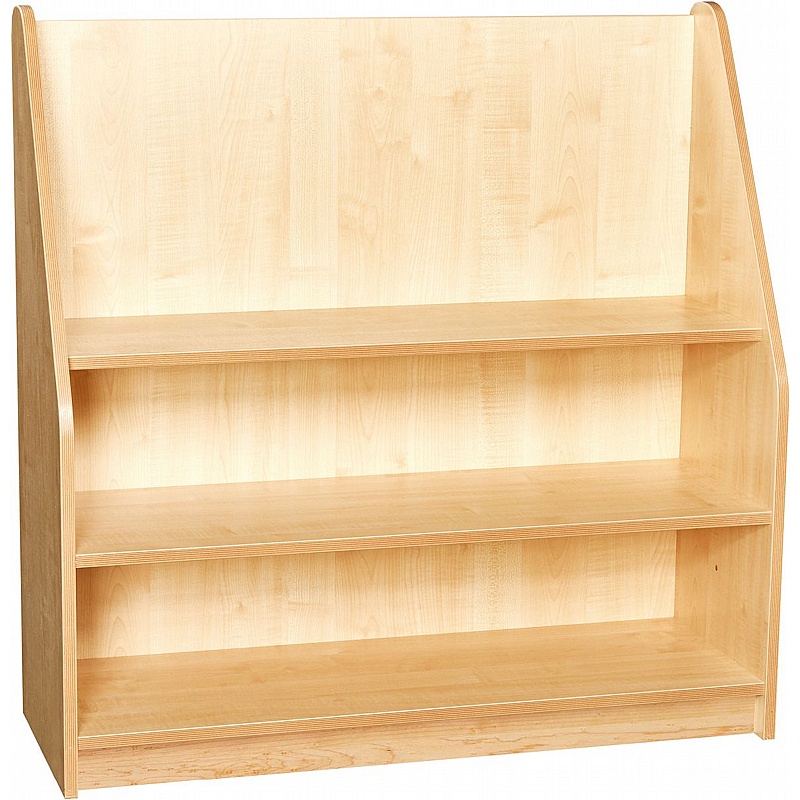 KubbyClass Early Years Nursery Angled Bookcase - School Furniture