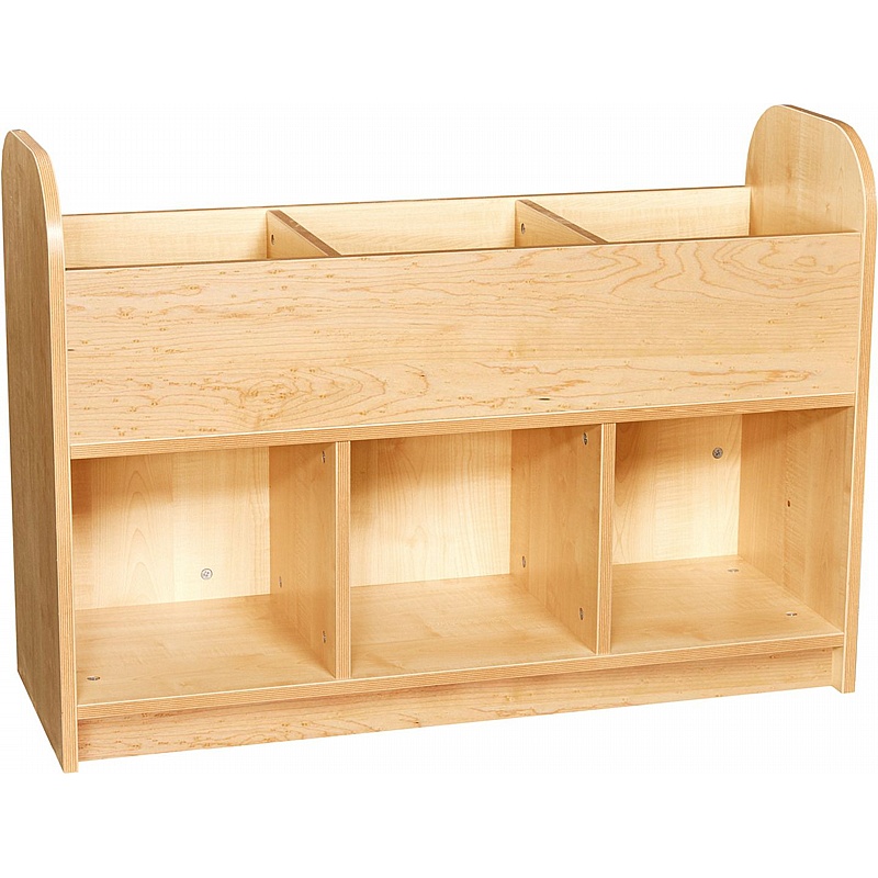 KubbyClass Early Years Nursery Bookcase and Kinderbox - School Furniture