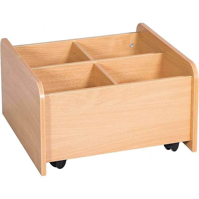 KubbyClass Early Years Nursery Low Mobile Kinderbox - School Furniture